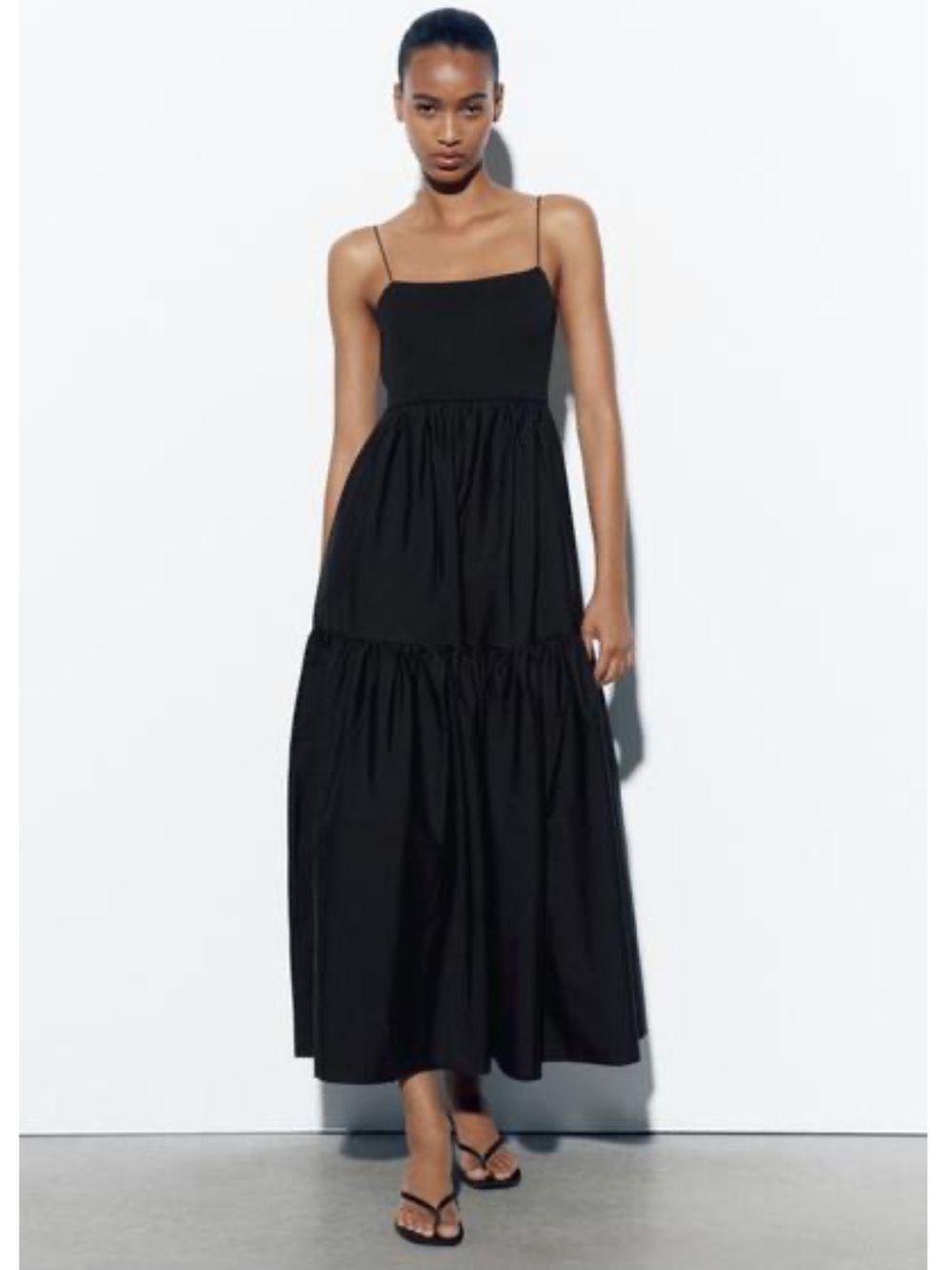 Long tiered dress